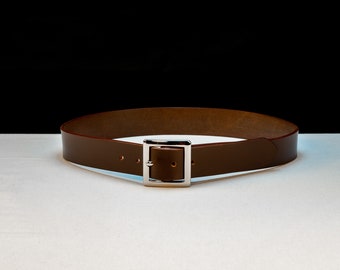 Vintage Gap Brown Leather Belt: Women display picture 2