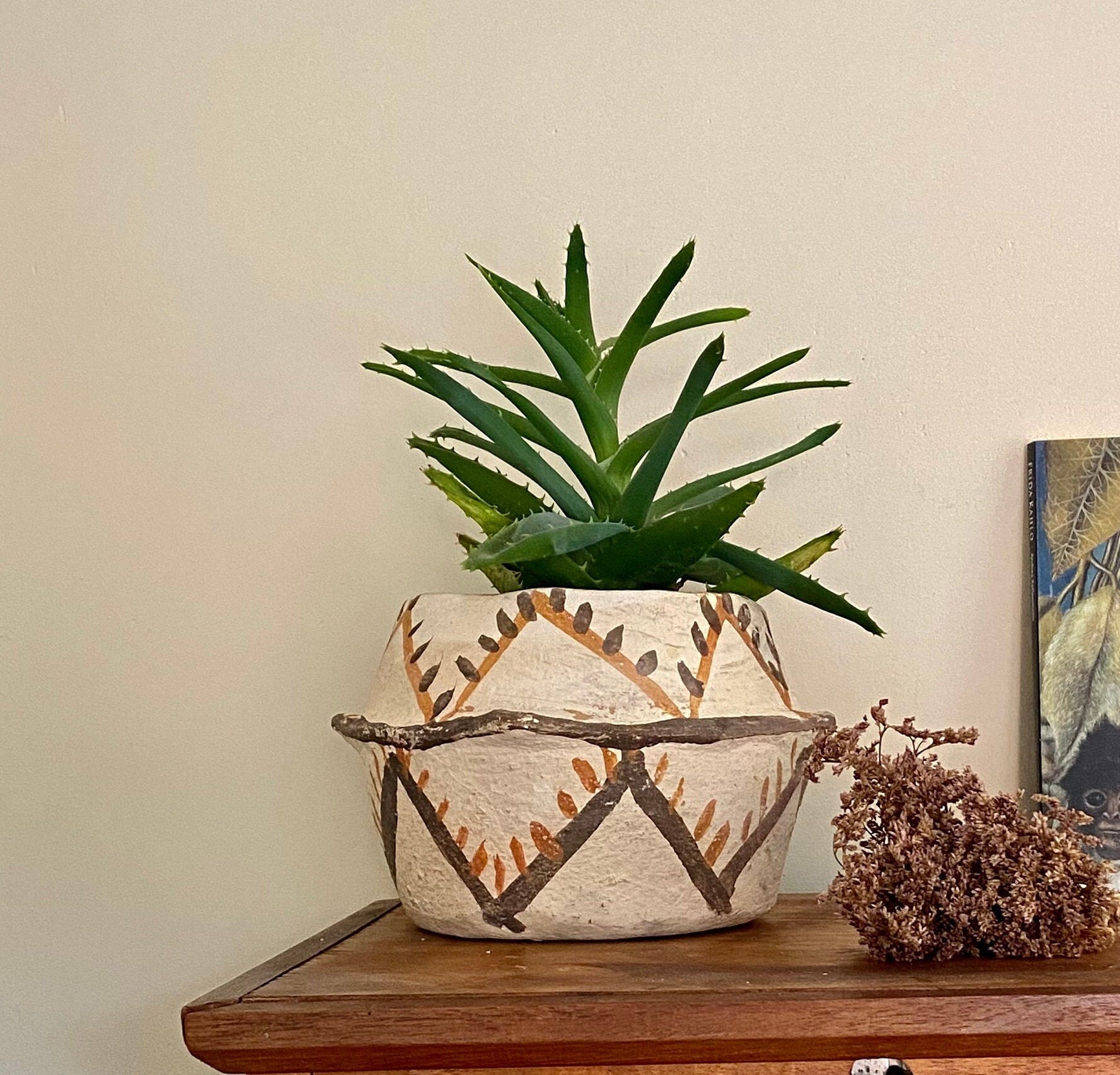 Cache-Pot Pour Plantes Berbère, Poterie Du Rif, Poterie Traditionnelle Rif