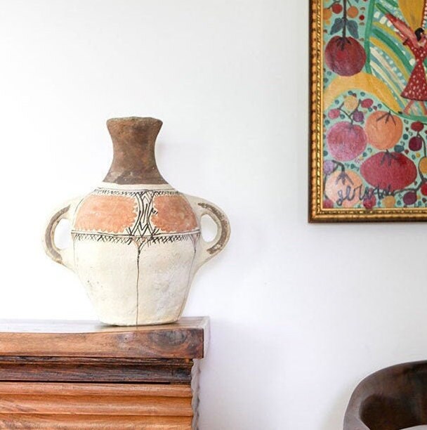 Jarre Berbère Poterie Du Rif, Poterie Traditionnelle Rif