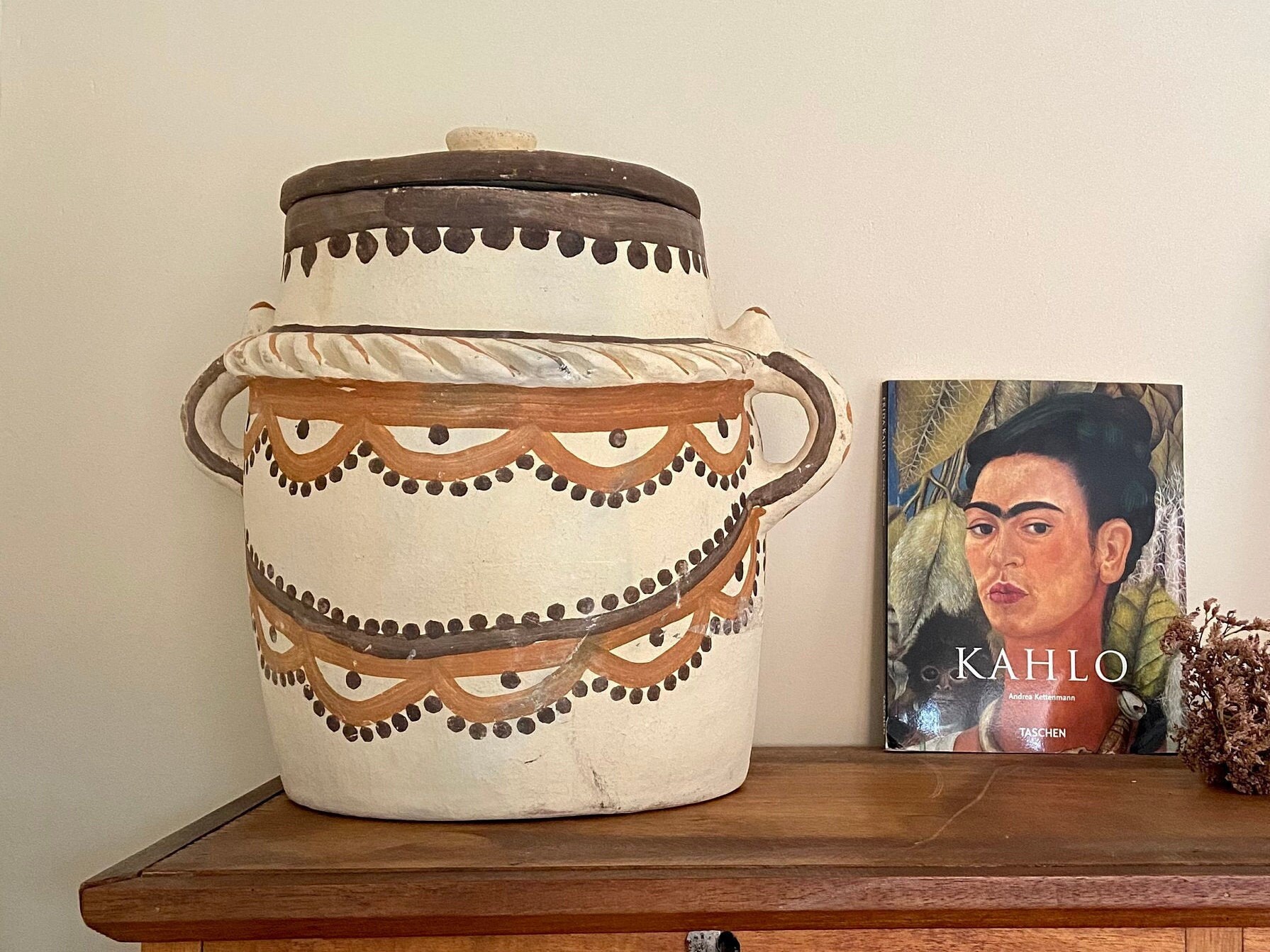 Vase Berbère Poterie Du Rif, Poterie Traditionnelle Rif Originale