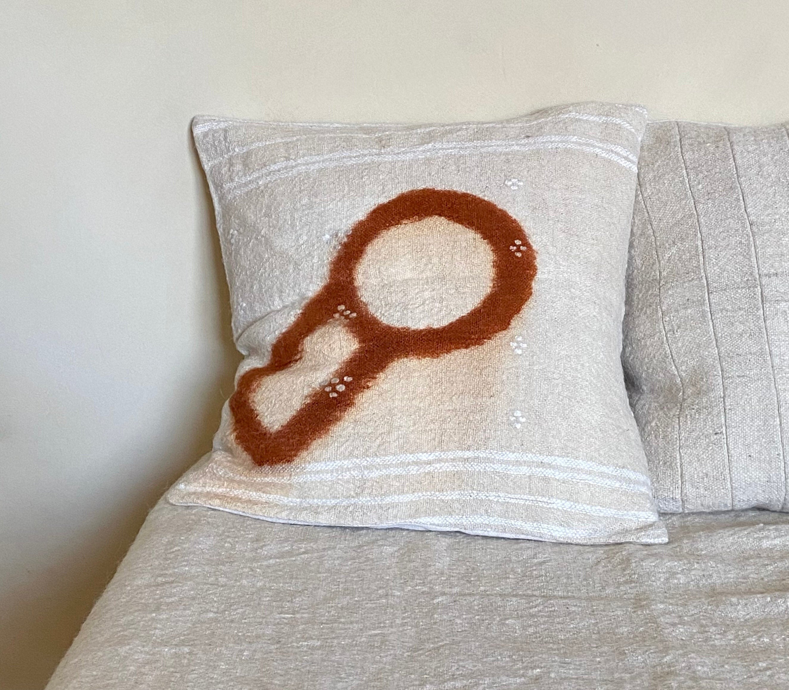 Coussin Berbère Traditionnel Marocain Fait Main