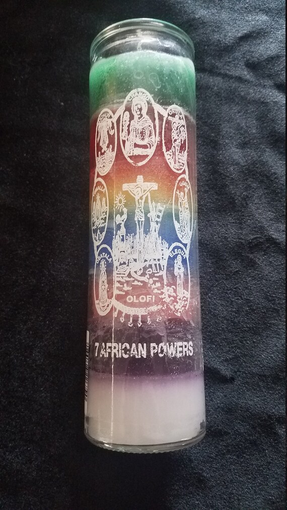 7 African Powers Candle Etsy