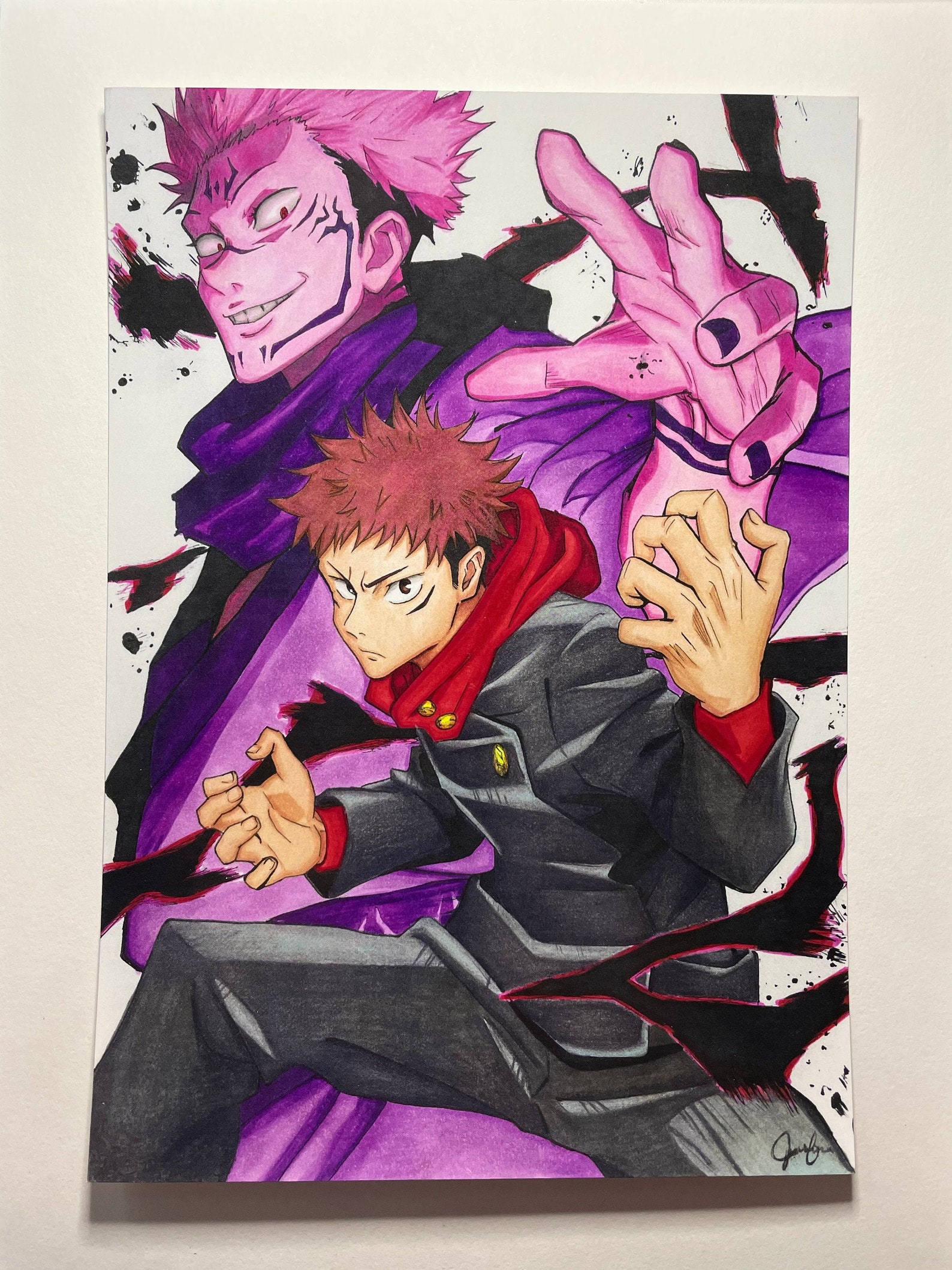 Anime Art Print Awesome Art Print Etsy UK