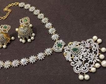 Kemp Mango Necklace Set /bridal Jewelry 