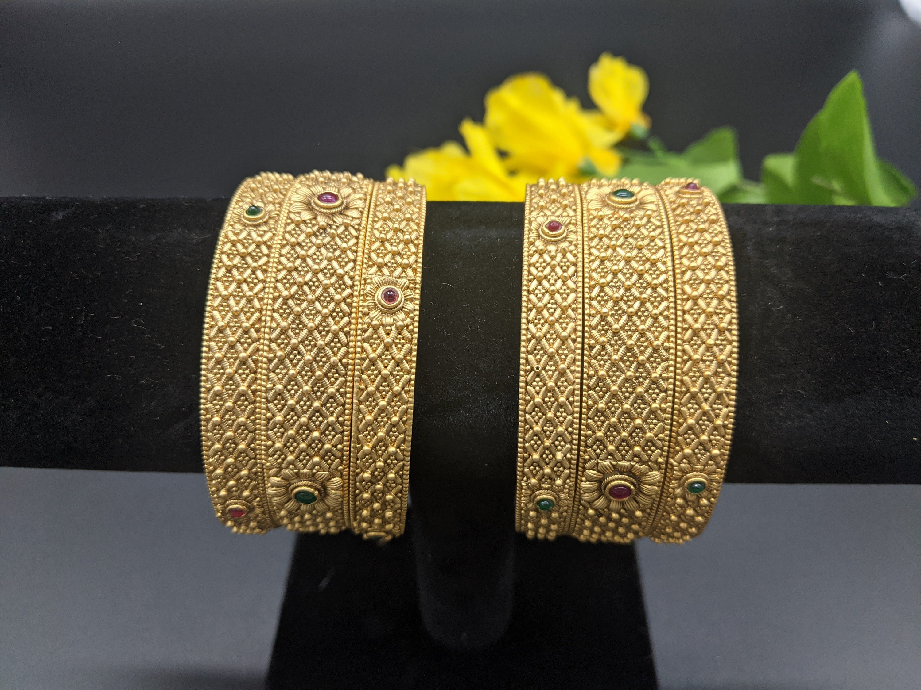 Side Broad Bangles Etsy UK