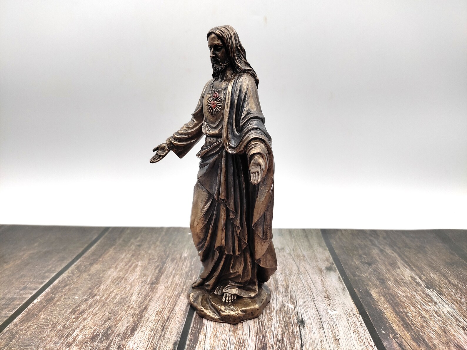 Jesus Christ Idol, Jesus With Mother Mary Statue, Virgin Mother Mary Figure, Christian