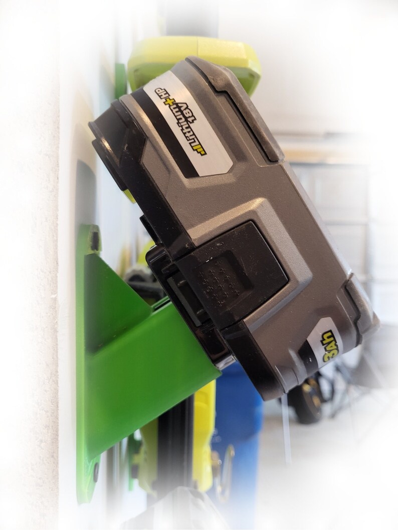 Ryobi 18V Battery Holder Organizer 2 PACK Etsy