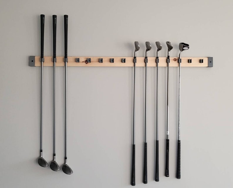 JINTECH3D Golf Club Wall Mount. Golf Club Wall Display. Golf Etsy
