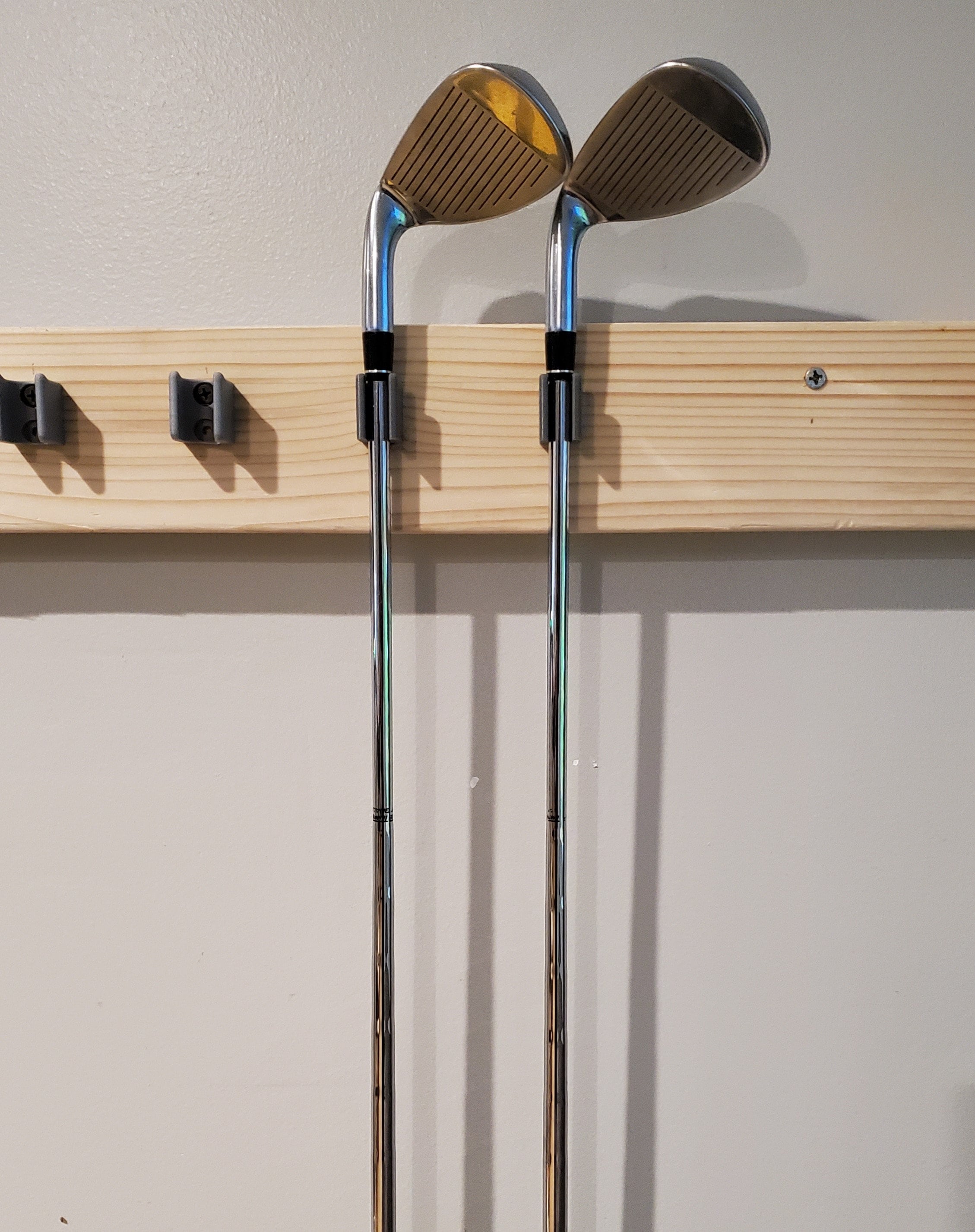 Golf Club Wall Mount. Golf Club Wall Display. Golf Club Etsy Canada