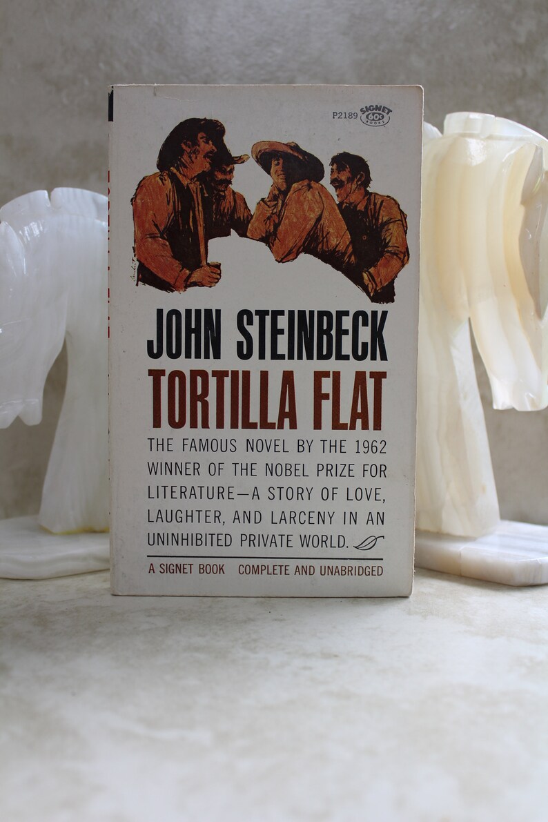 Tortilla Flat by John Steinbeck 1963 Vintage Paperback Etsy