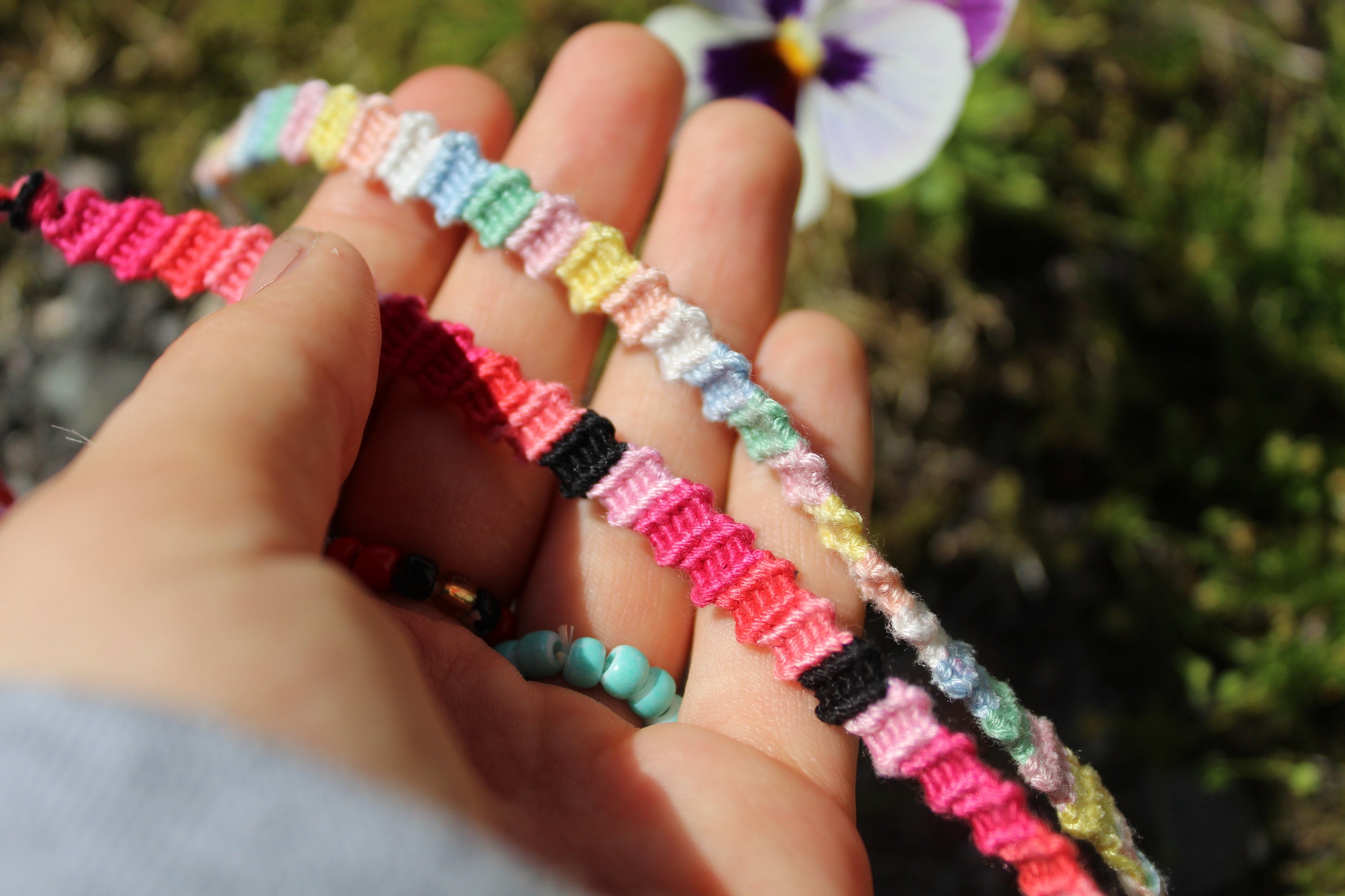 Flip flop friendship bracelet available in all colours Etsy