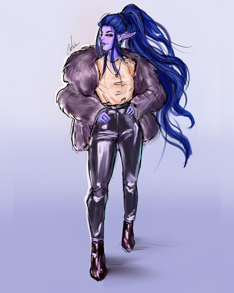 Custom Digital Commissions Comic Book Style Fanart Etsy