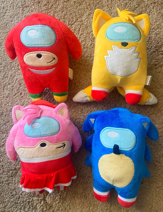 sonic plush among us