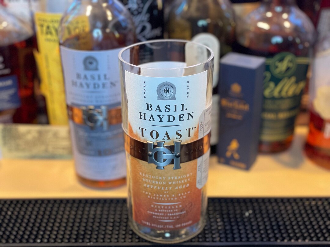 Basil Hayden Toast Kentucky Straight Bourbon Whiskey Hand Etsy