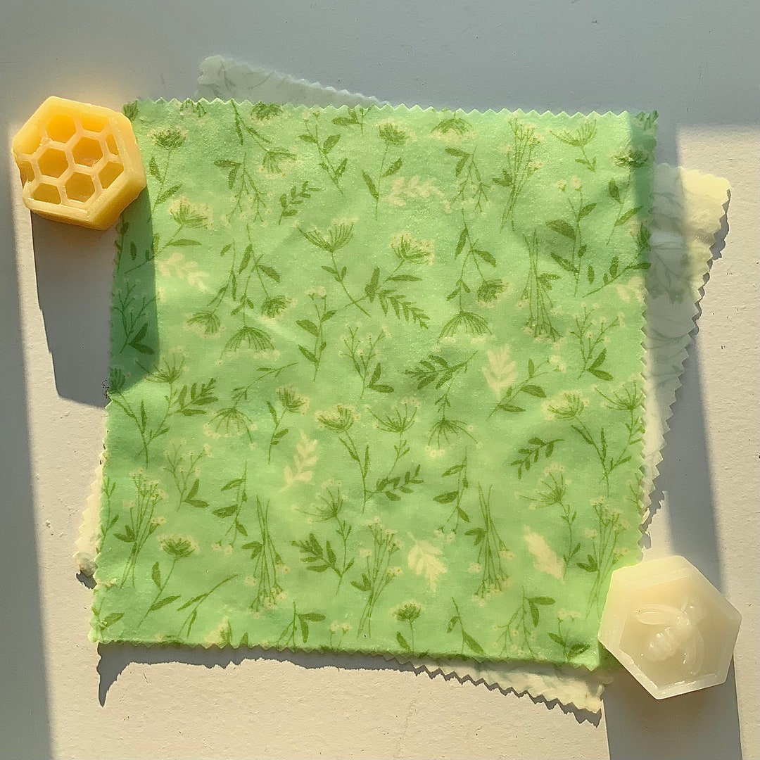 Beeswax Wrap Reusable, Zero Waste, Biodegradable, Compostable Etsy