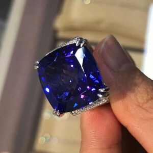 Tanzanite Ring Women, Tanzanite Engagement Ring, Tanzanite Wedding Ring ...