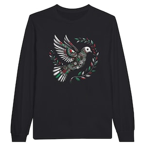 Palästinensische Friedenstaube - Kulturelle Kunst Unisex Langarm-T-Shirt