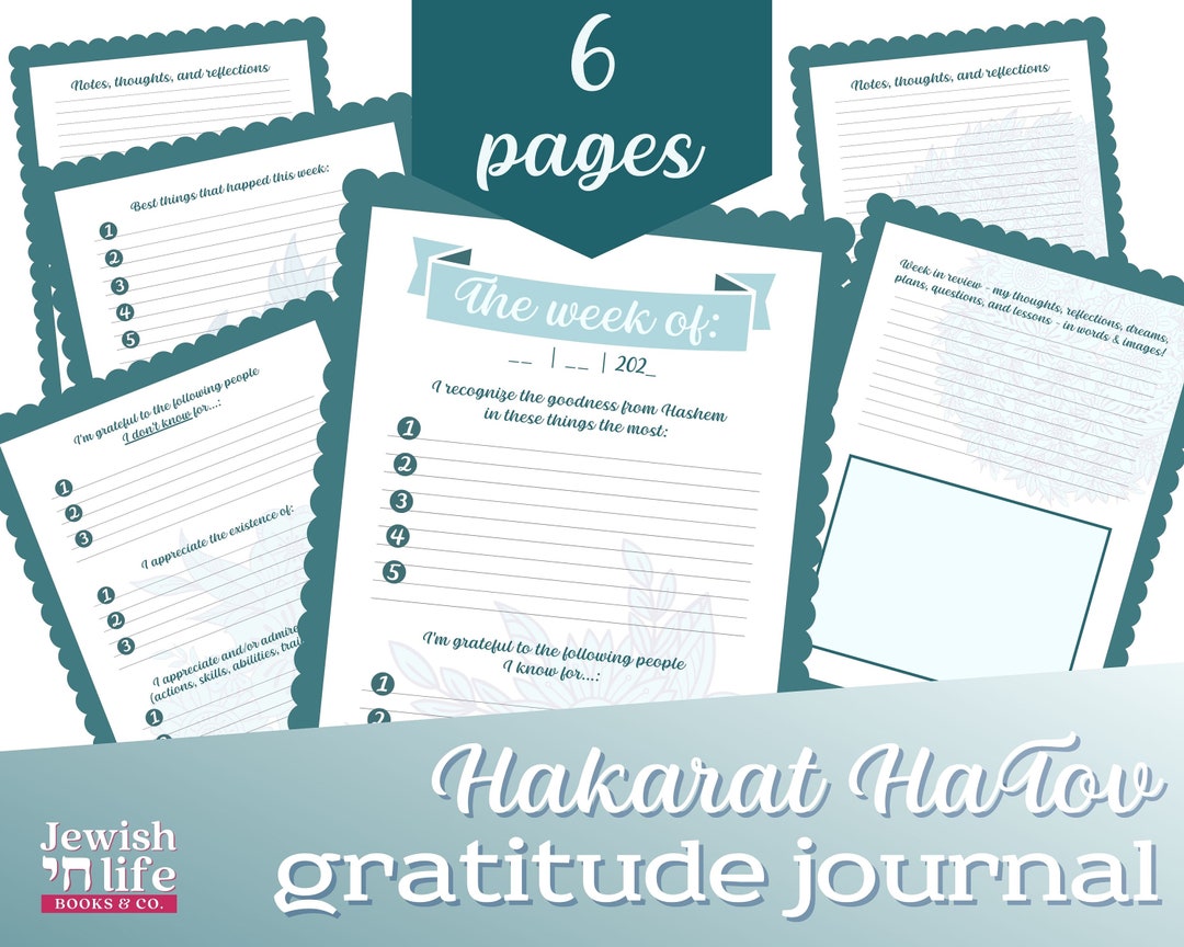 Jewish Joy Journal (Classic Edition) - Gratitude Journal For Jewish Women By Karen Cinnamon