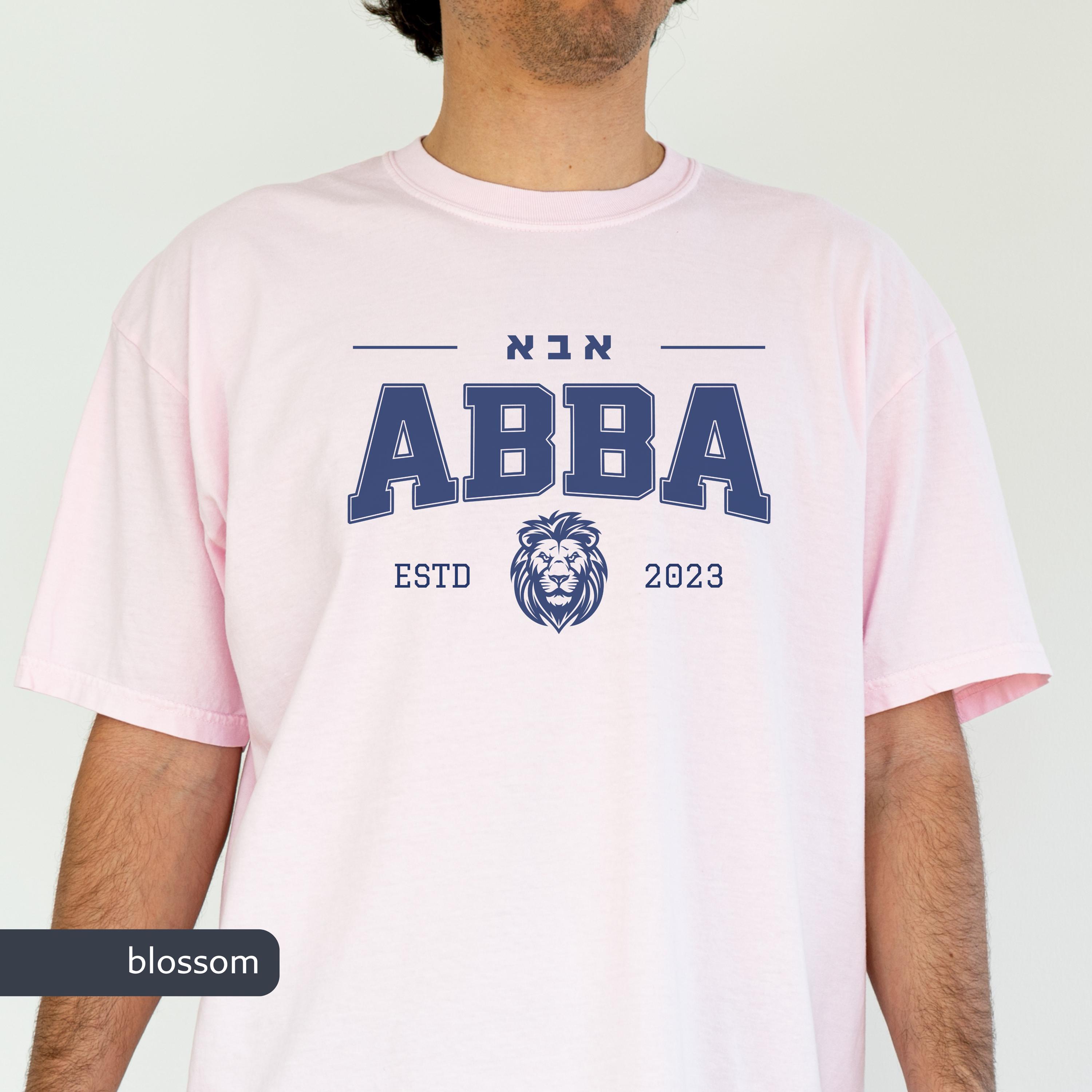 Custom Jewish Dad Comfort Colors® 1717 T-shirt, Gift for Jewish