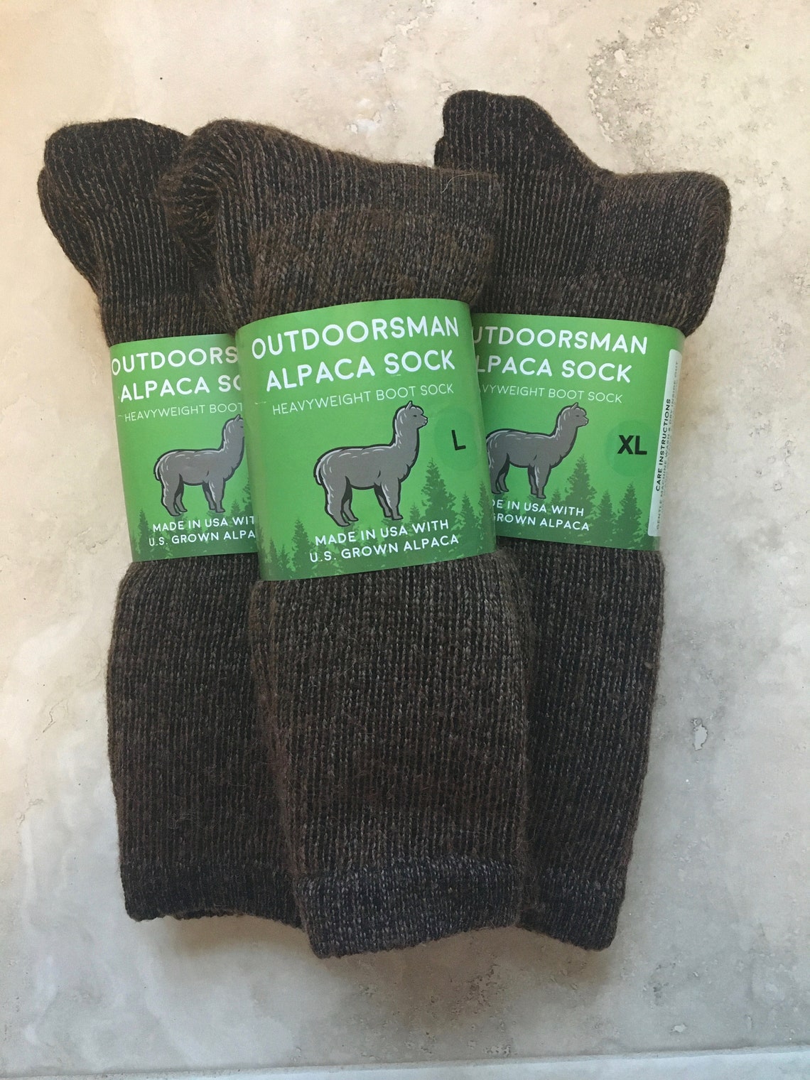 Outdoorsman Alpaca Sock Warm alpaca sock Men's sock Etsy