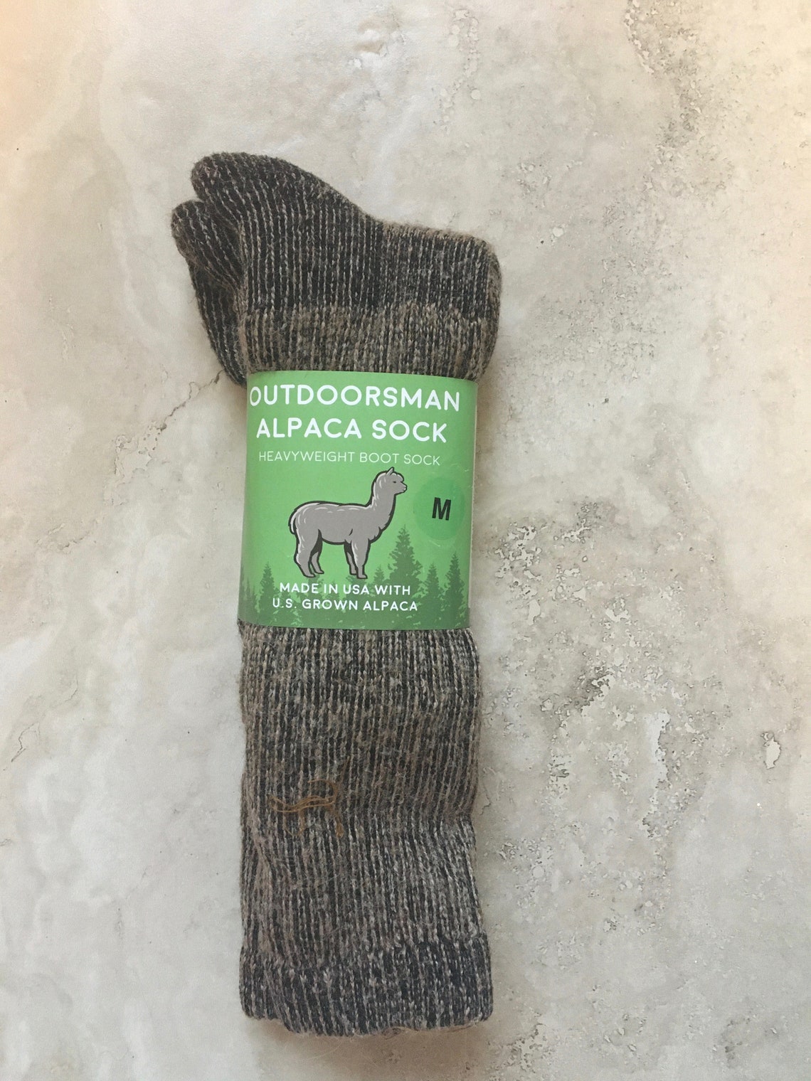 Outdoorsman Alpaca Sock Warm alpaca sock Men's sock Etsy