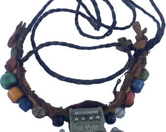 Handcrafted African Tuareg Berber  Necklace Niger Ethnic Tribal Jewelry 