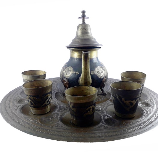 Tea Set Moroccan Etsy
