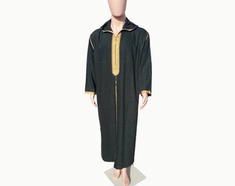 hooded caftan