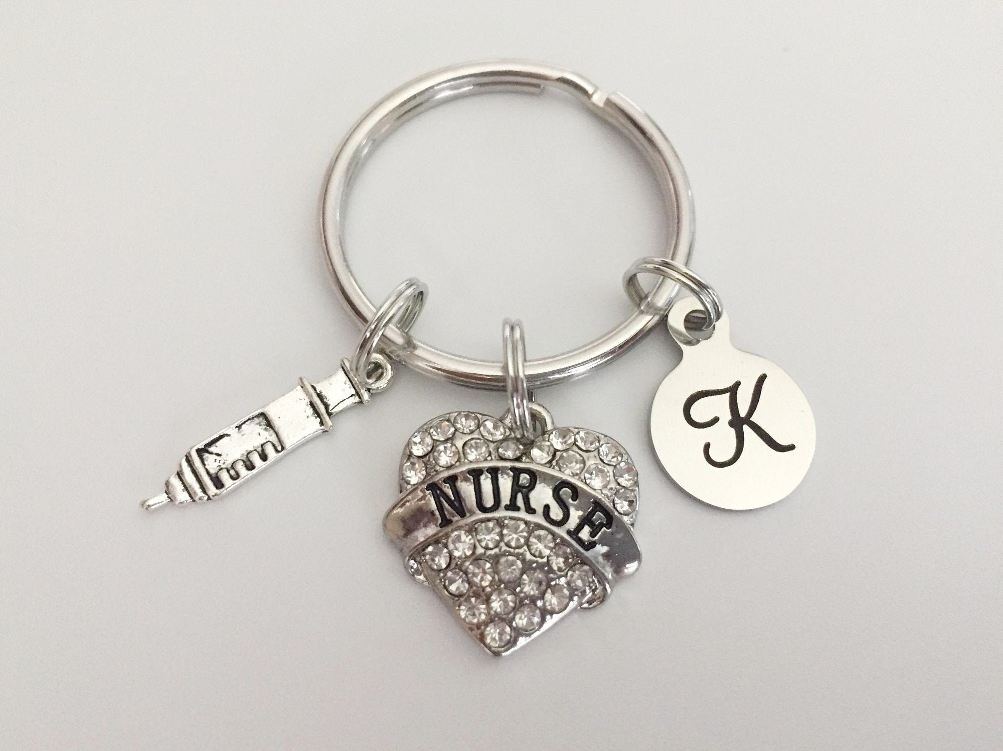 Personalized Nurse Keychain Nurse Thank You Gift Nurse | Etsy