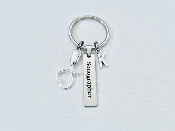 Ultrasound Tech Keychain, Sonographer Gifts, Ultrasound Awareness, Accessories For Women, Appreciation Gifts, Employee Gifts, Christmas Gift