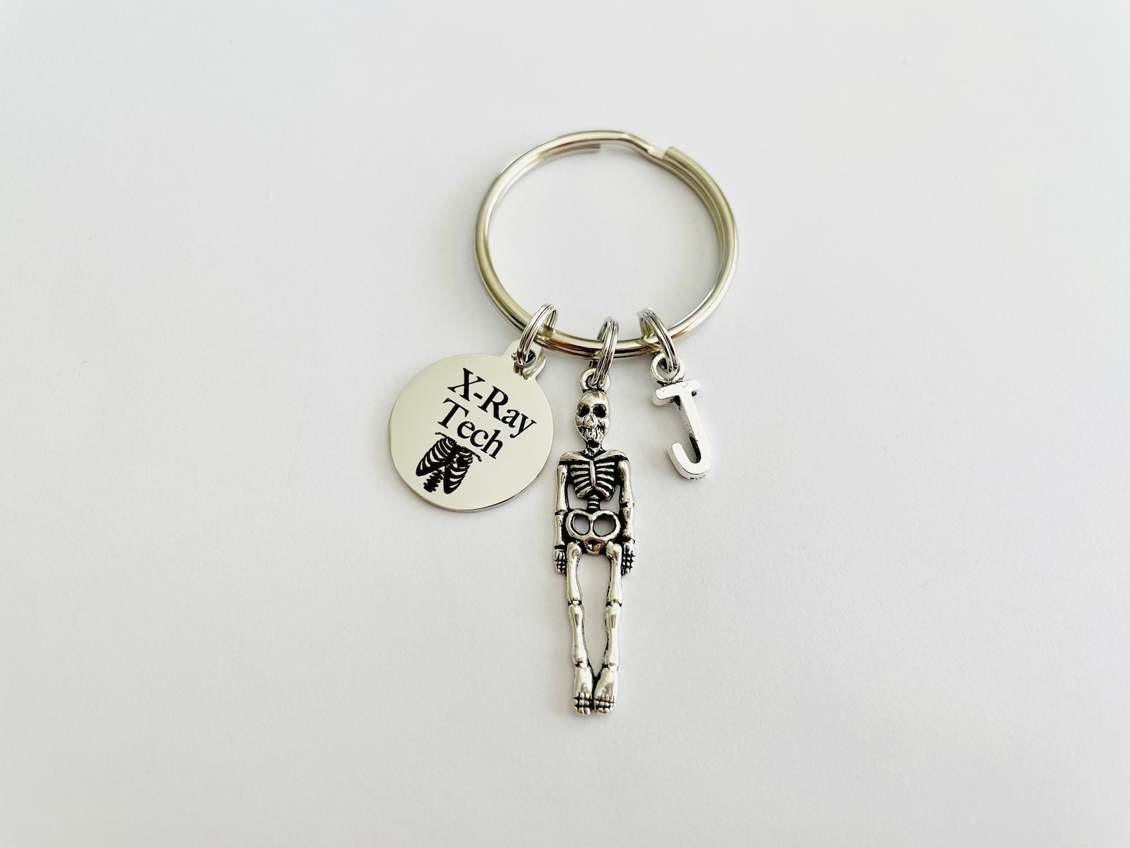 Personalized X Ray Tech Keychain, Radiology Technologist - Etsy