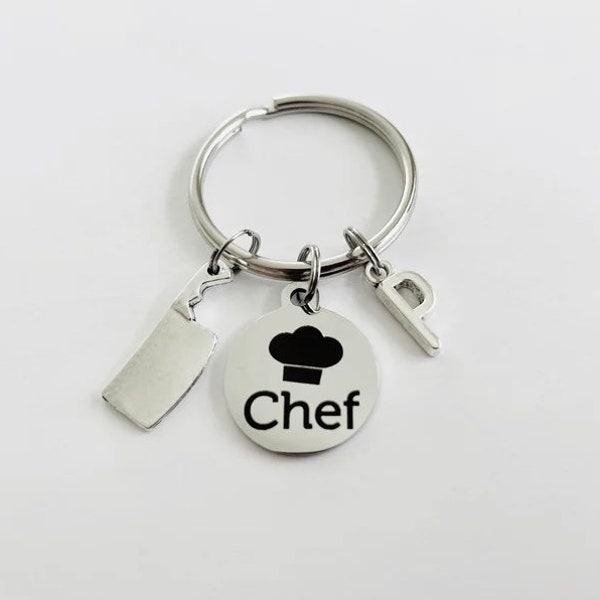 Chef Keychain, Culinary Gifts, Culinary Arts, Cooking Keychain, Culinary School Gift, Culinary Student, Chef Birthday, Chef Dad