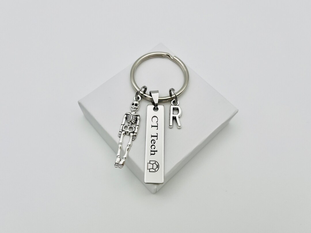 Personalized CT Tech Keychain: Radiology Department, Radiology Week - Etsy
