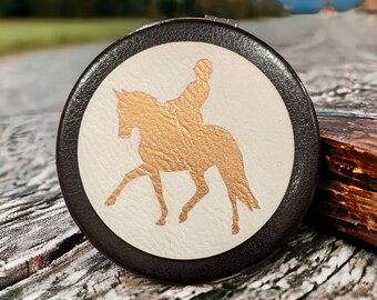 Equestrian Compact Mirror, Personalize, Dressage, Jumping, Western, English