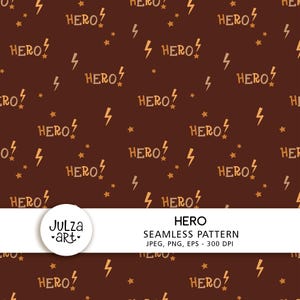 Padrão de super-herói, Padrão sem emenda de super-herói, Impressão de herói, Papel digital para bebê menino, Imprimível para berçário, Scrapbooking, Download digital