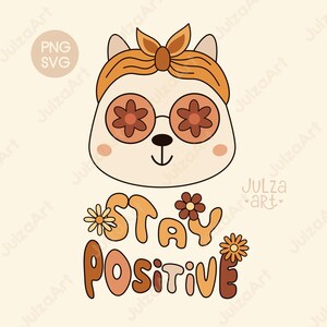 Cat svg, Retro cat clipart, Retro clipart, Retro png, Cute cat face svg, Cat png, Retro sticker, Groovy clipart, Digital download