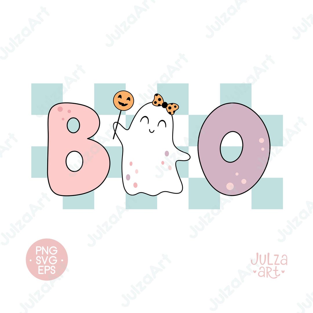 Halloween Clipart, Retro Halloween Svg, Groovy Halloween Png, Cute ...