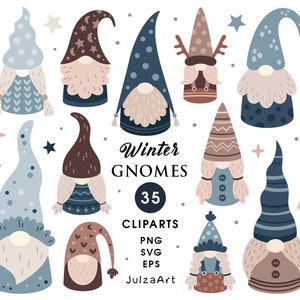 Clipart gnomo invernale Gnomo natalizio svg Clipart invernale Buon Natale svg Clipart natalizio Gnomo scandinavo png Download digitale