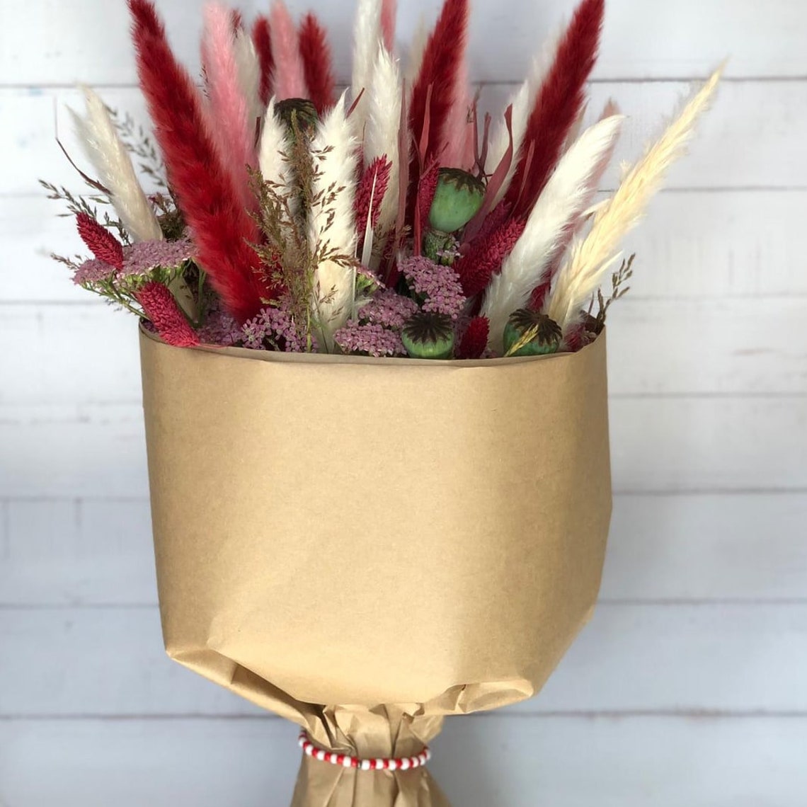 Dry Bouquet Pampas Grass Gift Etsy UK