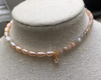 Pearl and Gemstone Bracelet