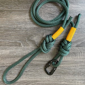 CUSTOM Rope Dog Leash-Strong Dog Leash-Handmade-Multiple Colors-Lead