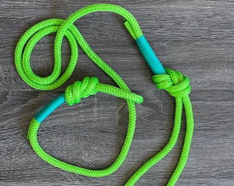 CUSTOM Rope Dog SLIP LEASH-Strong Dog Leash-Handmade-Multiple Colors-Lead