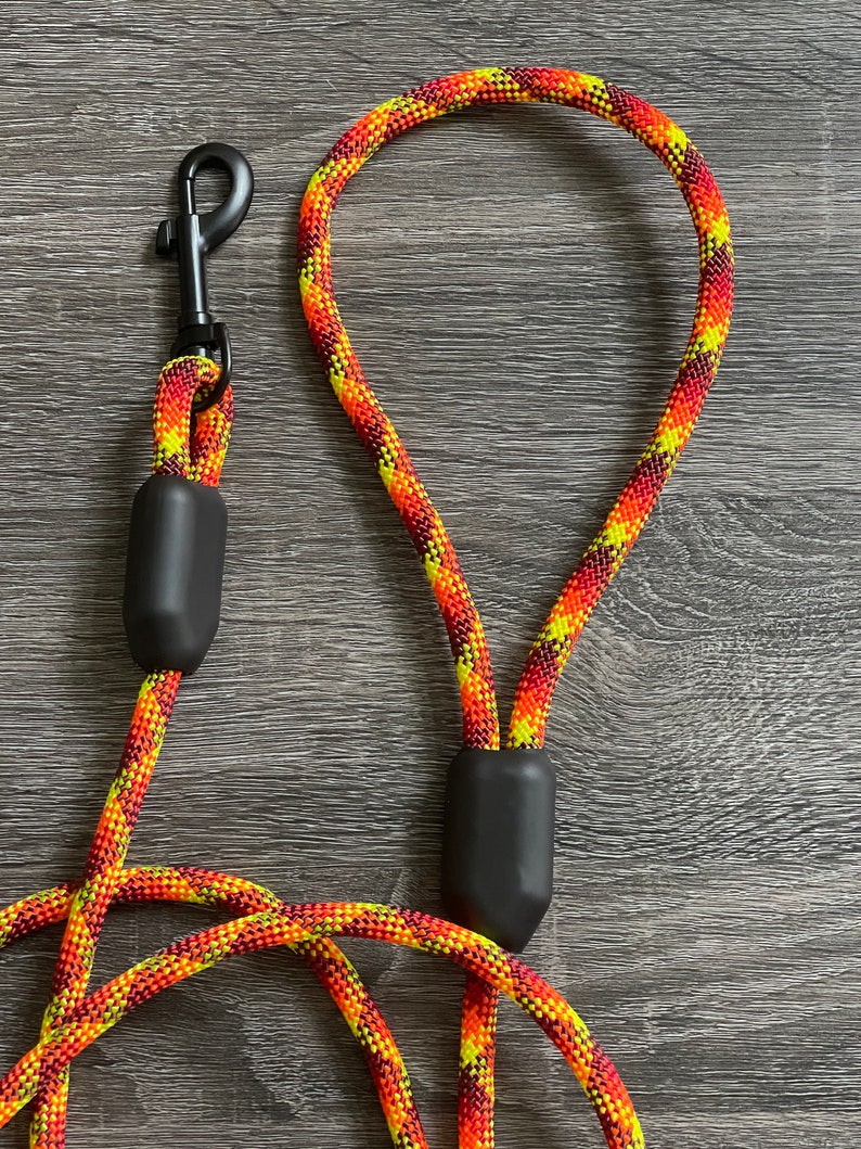 CUSTOM Recycled Climbing Rope Dog Etsy