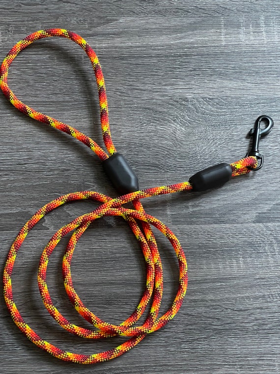 CUSTOM Recycled Climbing Rope Dog Leash strong durable multiple Colors and Patterns handmade Etsy Canada