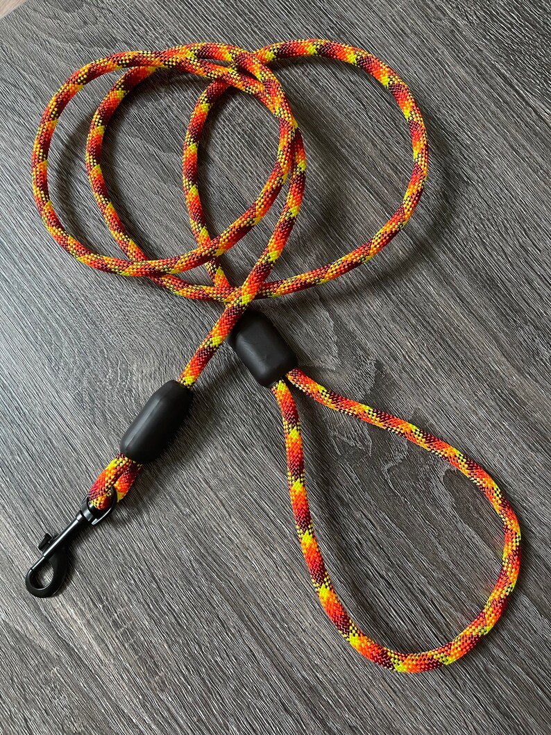 CUSTOM Recycled Climbing Rope Dog Etsy