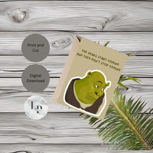 Digitaal/Pinkbaar - Shrek-verjaardag