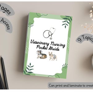 Veterinary Nurse Ultimate Guide – Digital Download (60 Pages, 9 Topics)