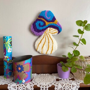 Magical Mushroom Wall Hanging/ Home Decor- Mustard Daze