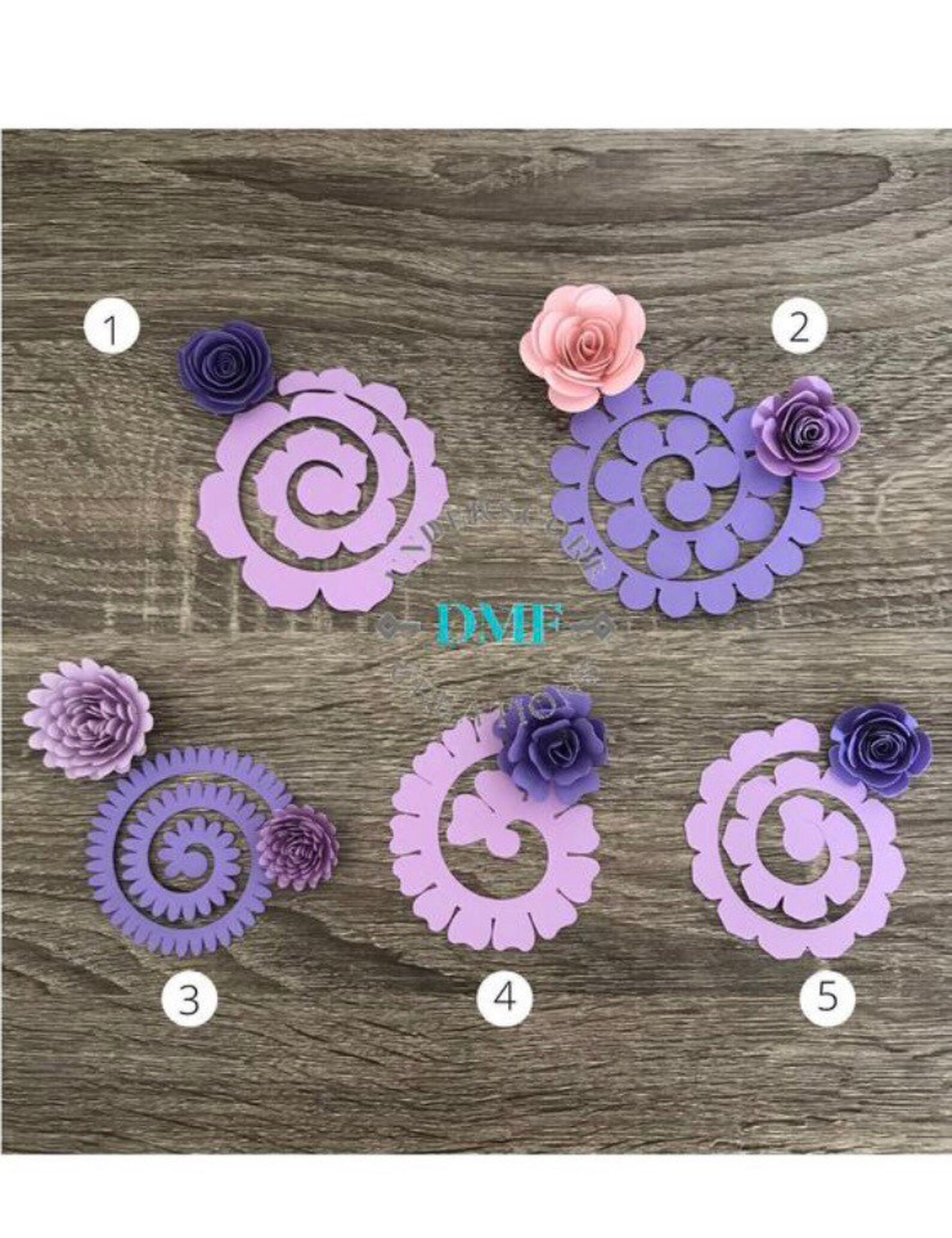 DIY Shadow Box Kit Floral Shadow Box Paper Flowers Etsy