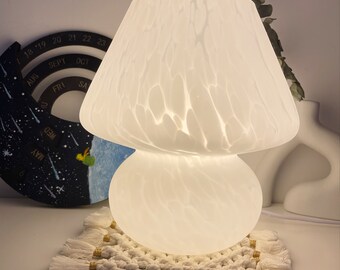 pix Vintage Murano Mushroom Lamp murano mushroom lamp etsy